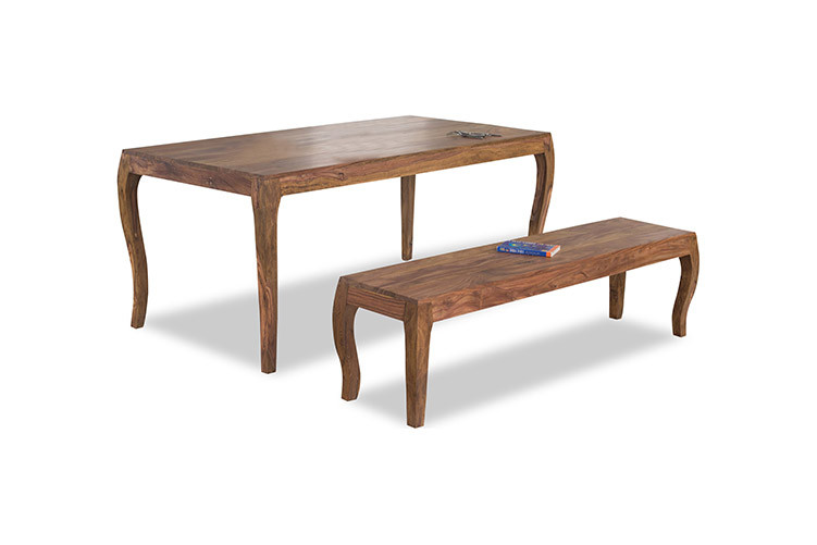 Alonso Dining Set (Stone Finish)